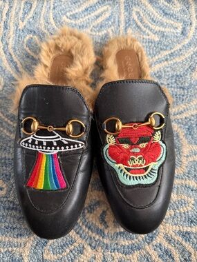 Gucci UFO slides size 36 preowned